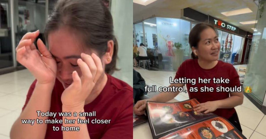 Maid tears up as Singaporean family throws birthday celebration at Filipino restaurant: ‘I’m at home’, Singapore News