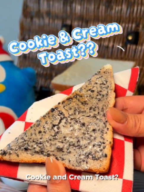 @donkisg  𝗖𝗢𝗢𝗞𝗜𝗘 & 𝗖𝗥𝗘𝗔𝗠 𝗧𝗢𝗔𝗦𝗧??!!  This might just be your new favourite toast …