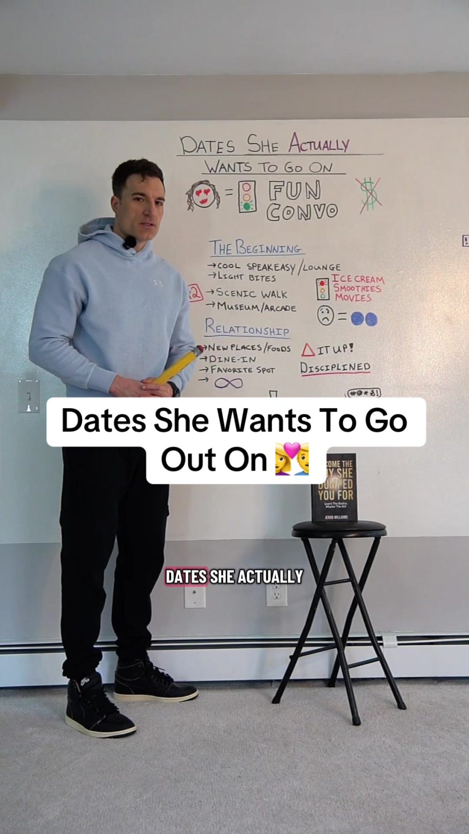 @jerodtheguyofficial Dates she actually wants to go out on. #dates #datingtips  …