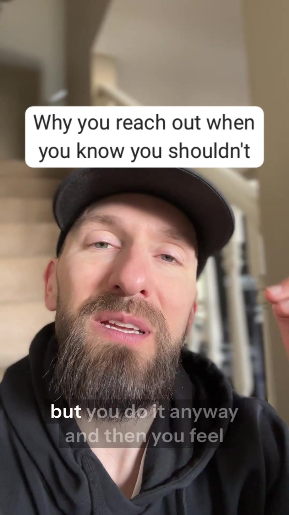 @chrislovecoach Knowing you shouldn’t reach out and actually not reaching out ar…