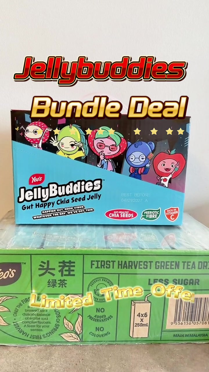 @catrynedeals Limited Time Offer for@Jellybuddies Bundle Deal: 24 packets drinks…