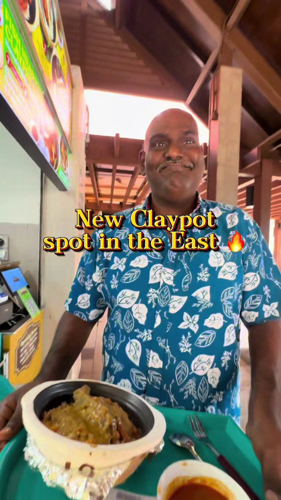 @qismaraj New claypot stall at East Coast Park Lagoon!!!!  @ADIGUN’S CURRY CLAYP…