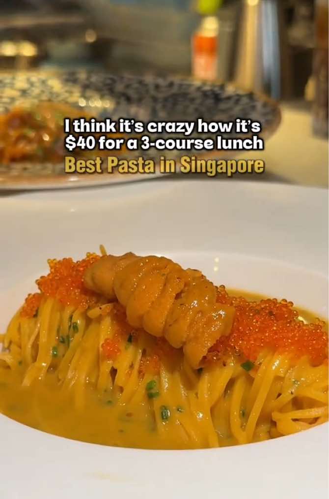 @selfcarefoodie  3-course lunch sets at Singapore’s Best Pasta place, super v…