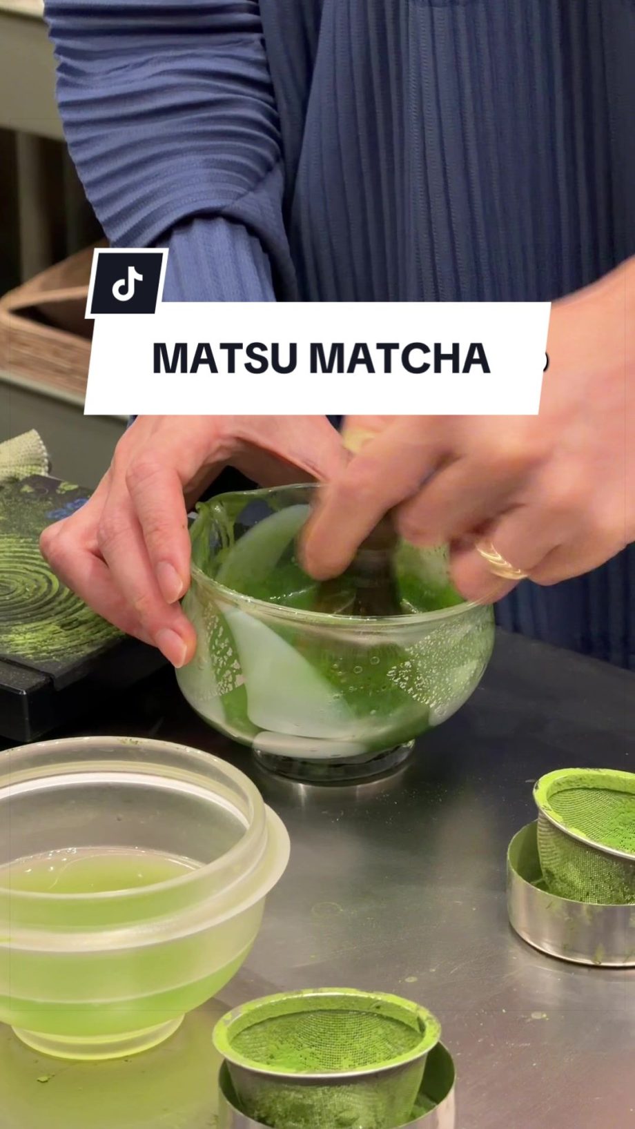 @middleclass.sg this matcha made using a ,000 stone mill  Matsu Matcha, Guoco…