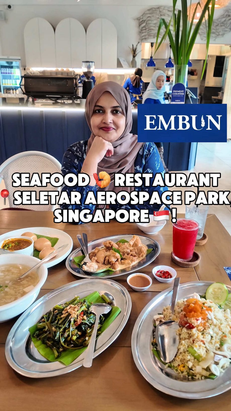 @nilofer_reshma Do you know this Seafood  restaurant atSeletar aerospace park, S…