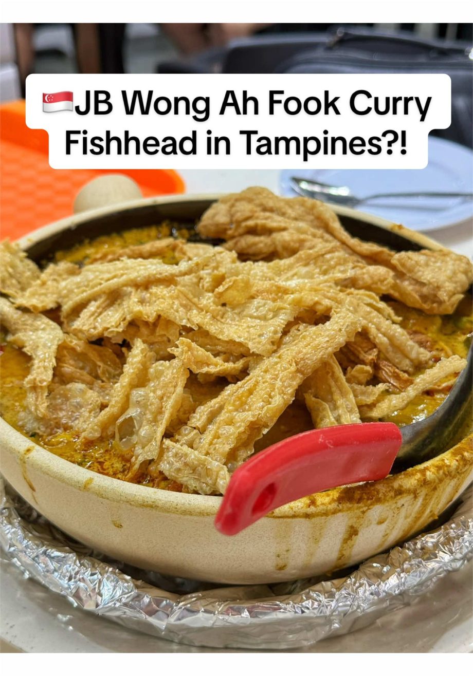 @foodiekom JB Wong Ah Fook Curry Fish Head in Tampines Coffeeshop?! Happen to pa…