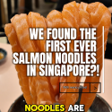 @explodingbelly I finally get to try out SALMON NOODLES HERE IN SINGAPORE! I hav…
