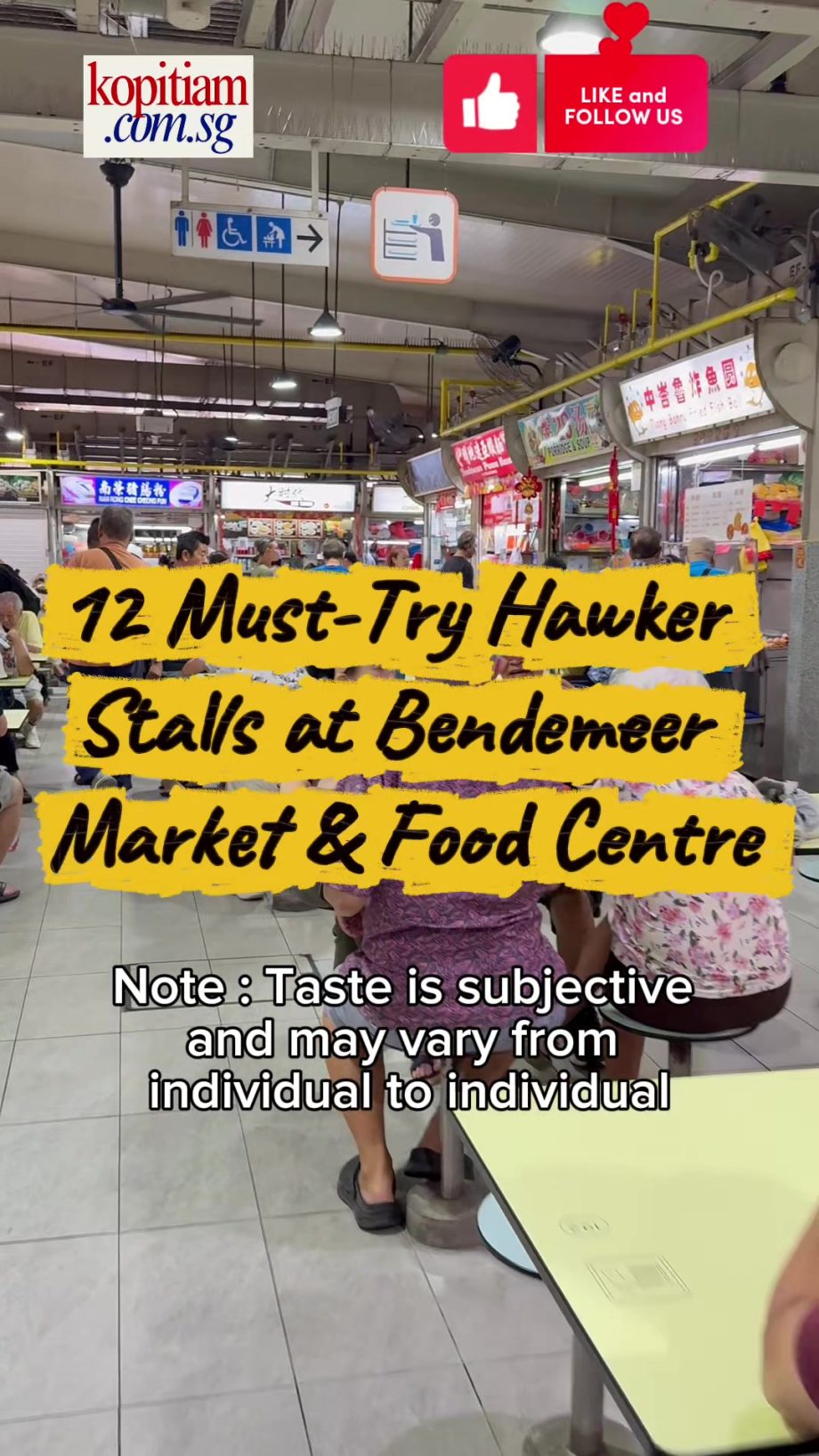 @kopitiam.sg8 12 Must Try Hawker Stalls At Bendemeer Market & Food Centre. Reach…
