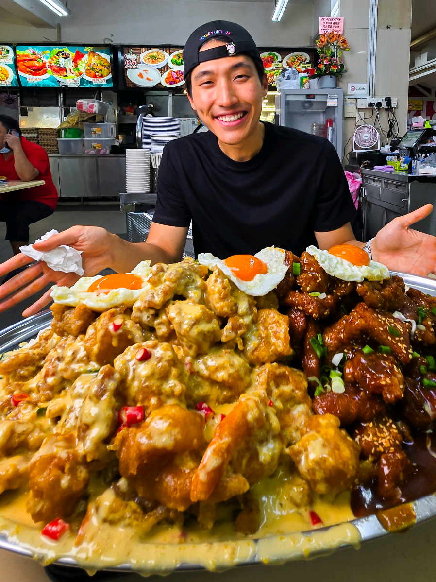 @zermattneo Casual Wednesday night chinese food order: 0 worth of salted egg …