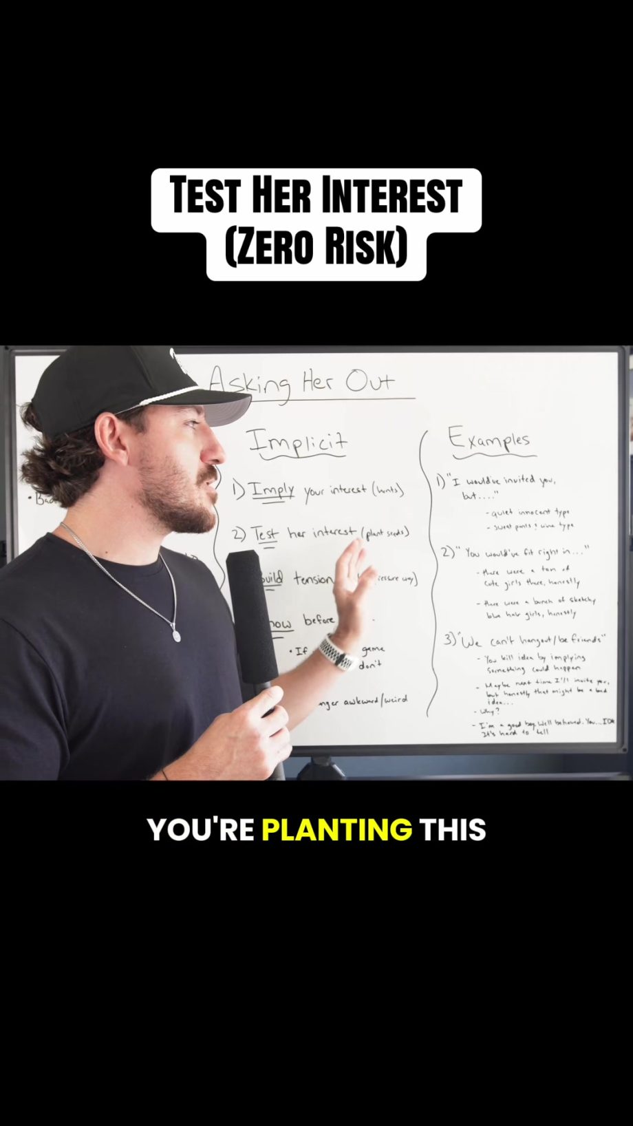 @kj_harlow Low risk way to see if she’s interested in you #flirtingtips #datinga…