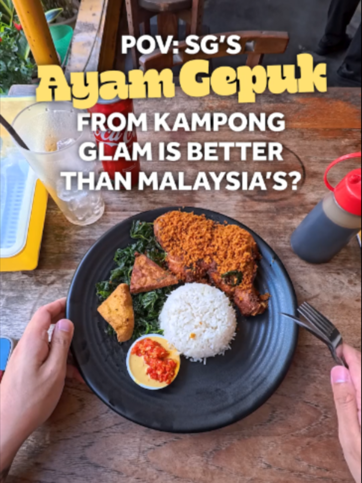 @shiokwithmerewards Ayam Gepuk in Singapore might have just surprised me  Tried …