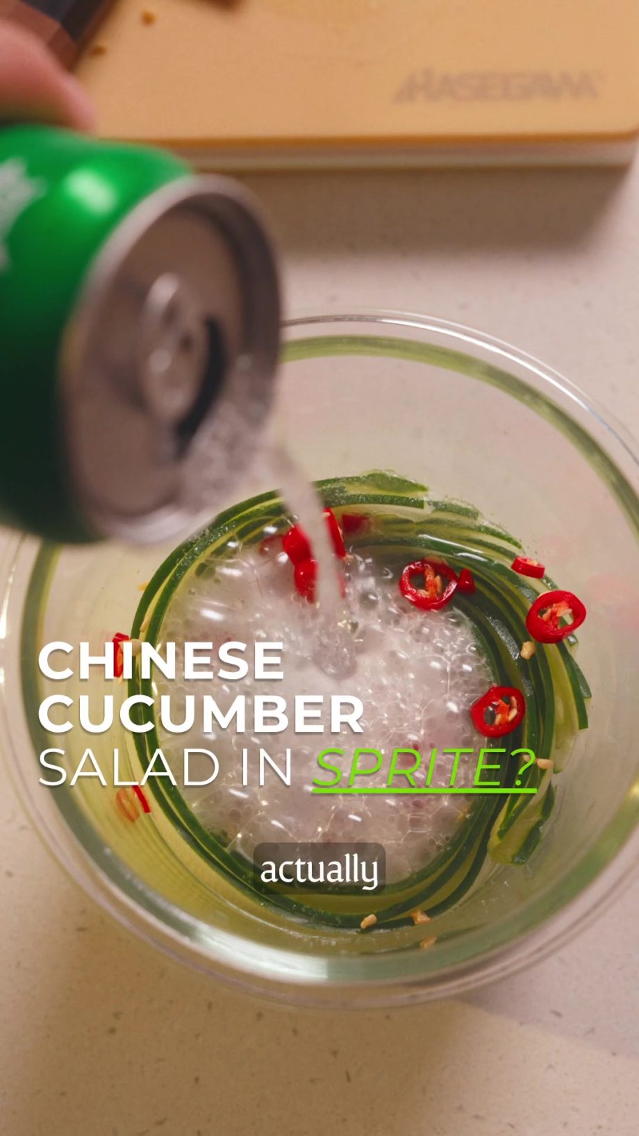 @esyfilms This Chinese cucumber salad is the viral crunchy cucumber recipe made …