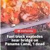 @mothershipsg Authorities said a fuel truck worker died from the explosion. 2 fi…
