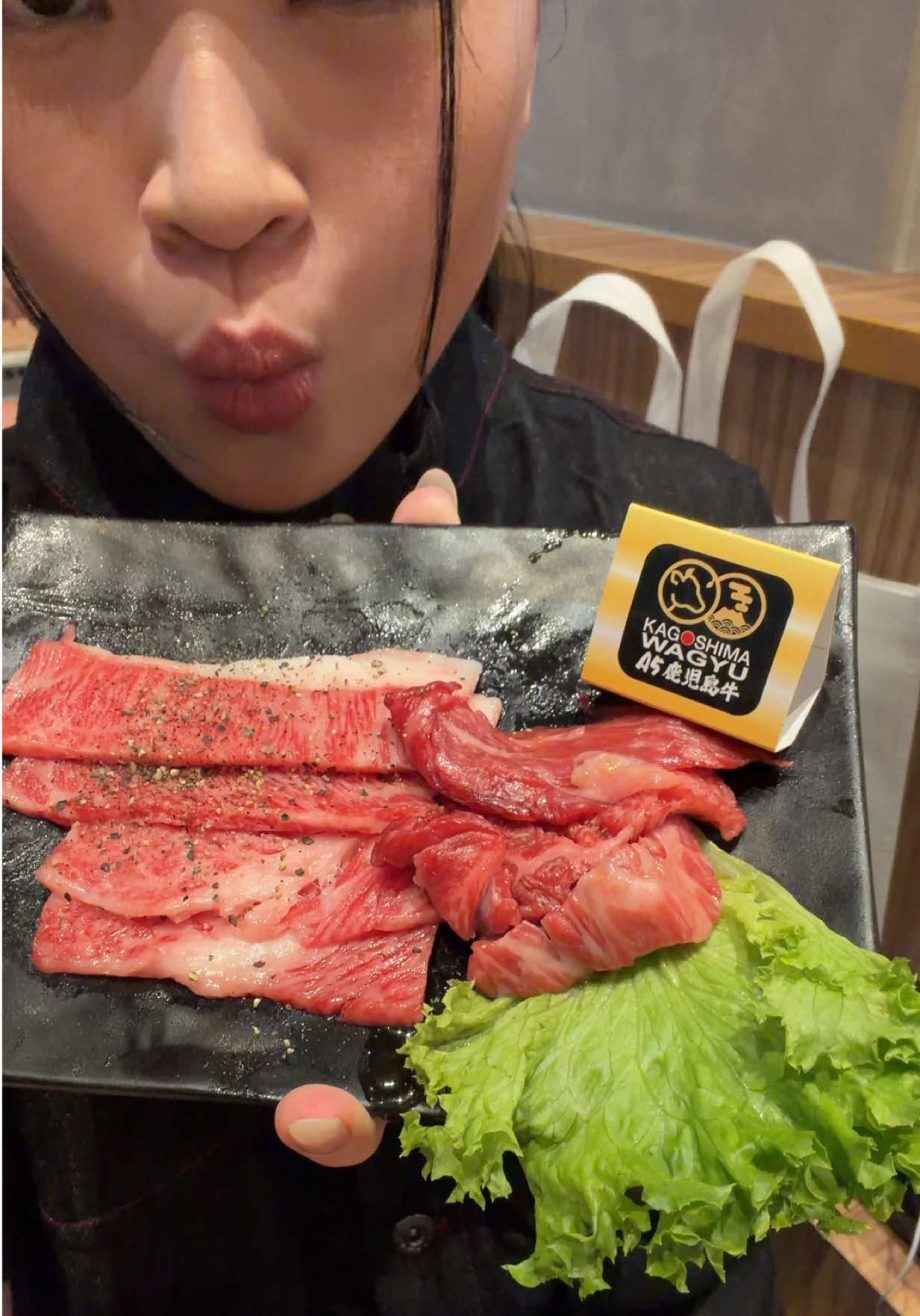 @anne.zenn EAT DINNER WITH ME — having Kagoshima Wagyu at Yakiniku Like for thei…