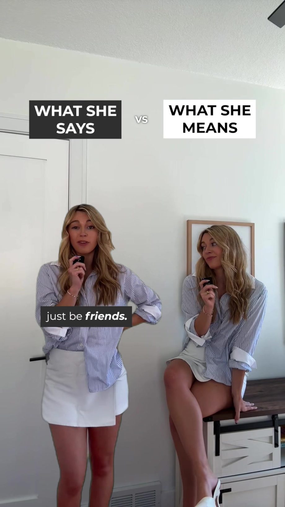 @datingwithgracie What she says vs what they means… #datingadviceformen #datingc…