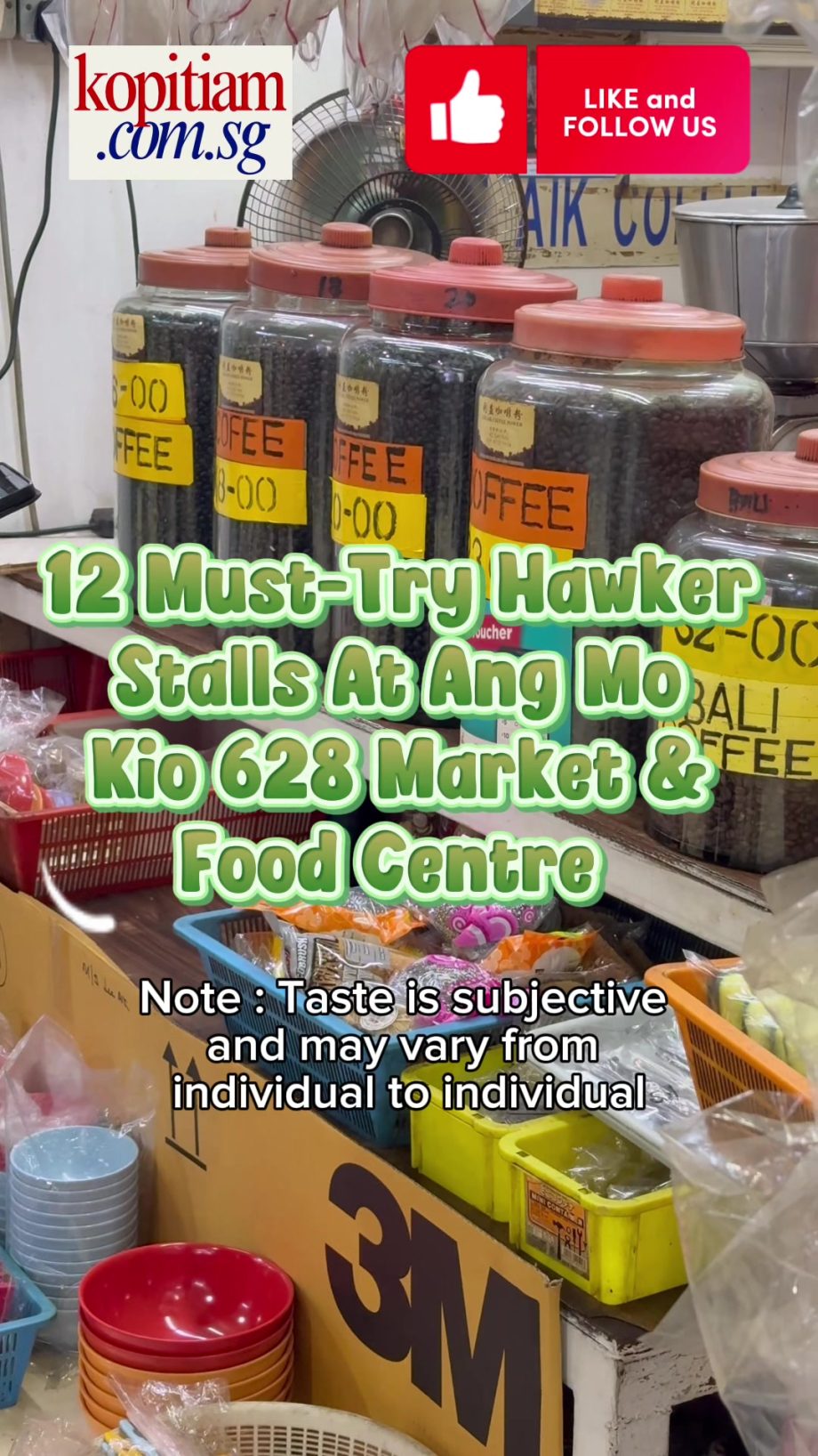 @kopitiam.sg8 12 Must Try Hawker Stalls At Amg Mo Kio 628 Market & Food Centre. …