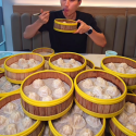 @zermattneo 300 Xiao Long Baos (Soup Dumpling) Speed Run –  9KG slammed in 40 mi…