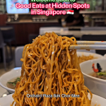 @comfortchomper The famous Orchard Plaza 40 year old bak chor mee by Uncle Andre…