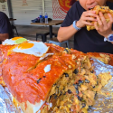 @zermattneo 8KG LARGEST Breakfast Burrito Eaten solo! Despite the size, @huevoss…