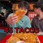 @trevuh2 40 of the best tacos that stuffed me to the brim #sgfoodie #foodchallen…