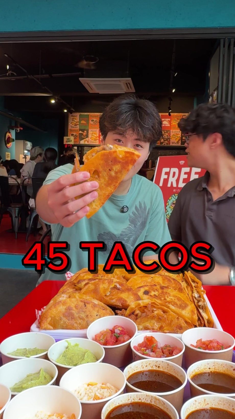 @trevuh2 40 of the best tacos that stuffed me to the brim #sgfoodie #foodchallen…