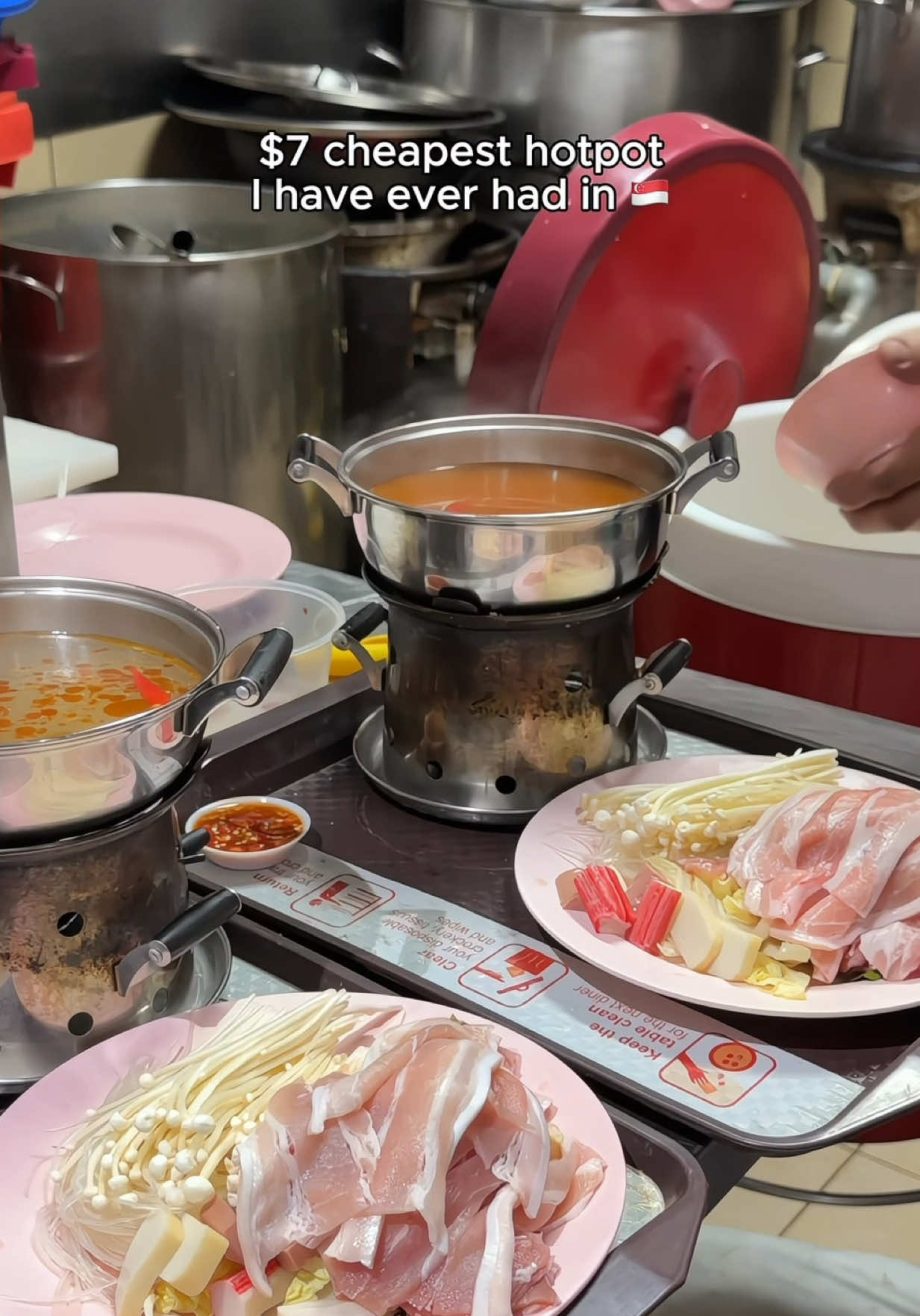 @hangryjann Ungatekeeping my month-end must eat   hotpot in Singapore can you …