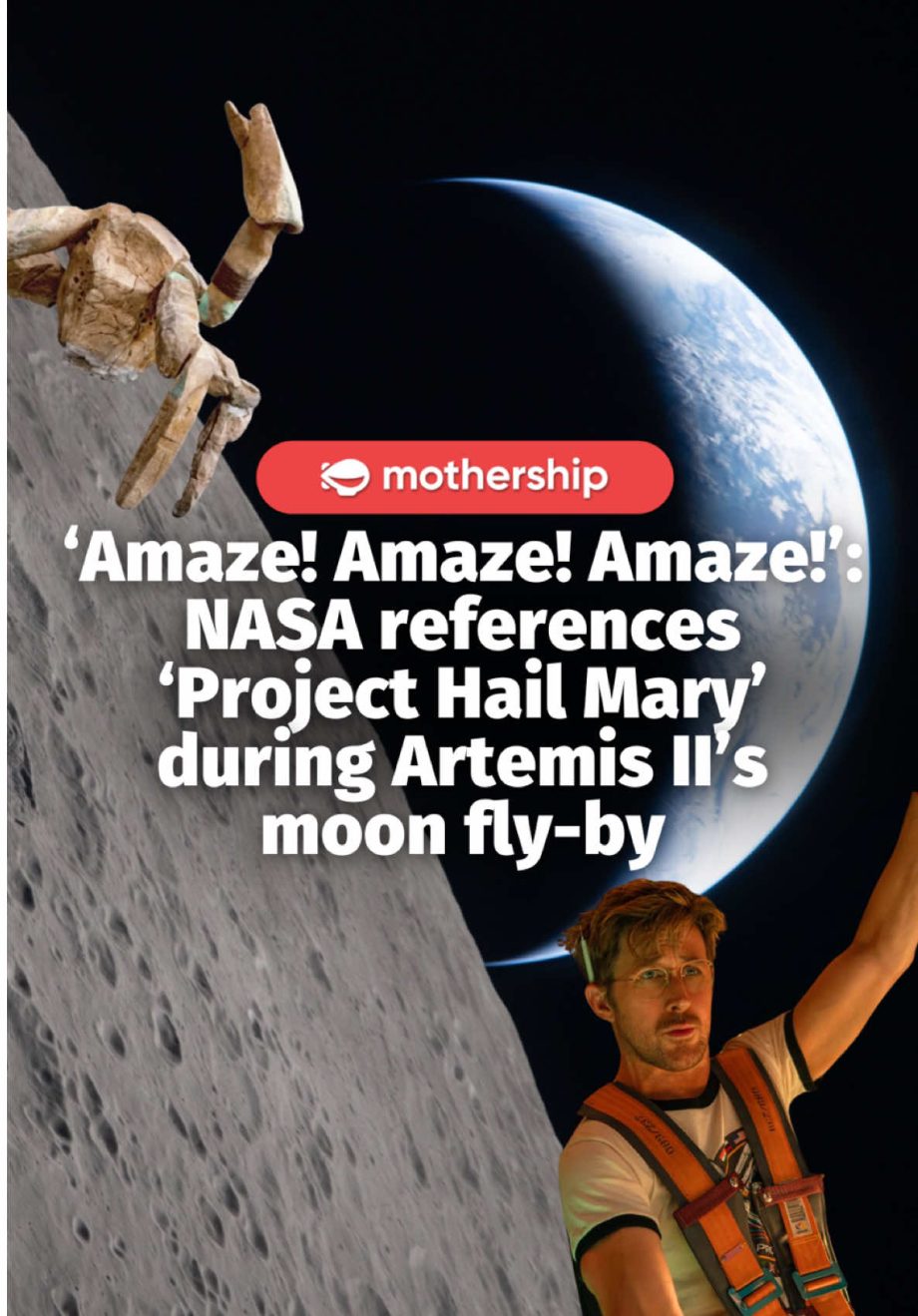 @mothershipsg 2 thumbs down  While speaking to the crew of Artemis II, NASA’s Mi…