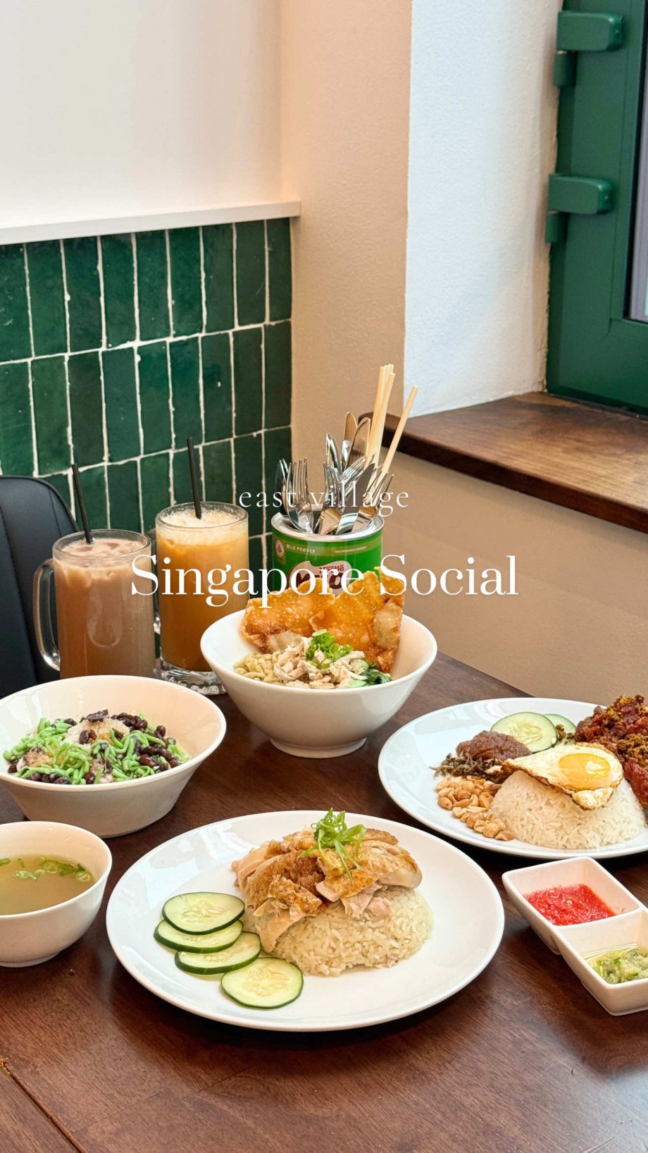 @sip.nseek NYC | Send this to your friends  Singapore Social just soft opened in…