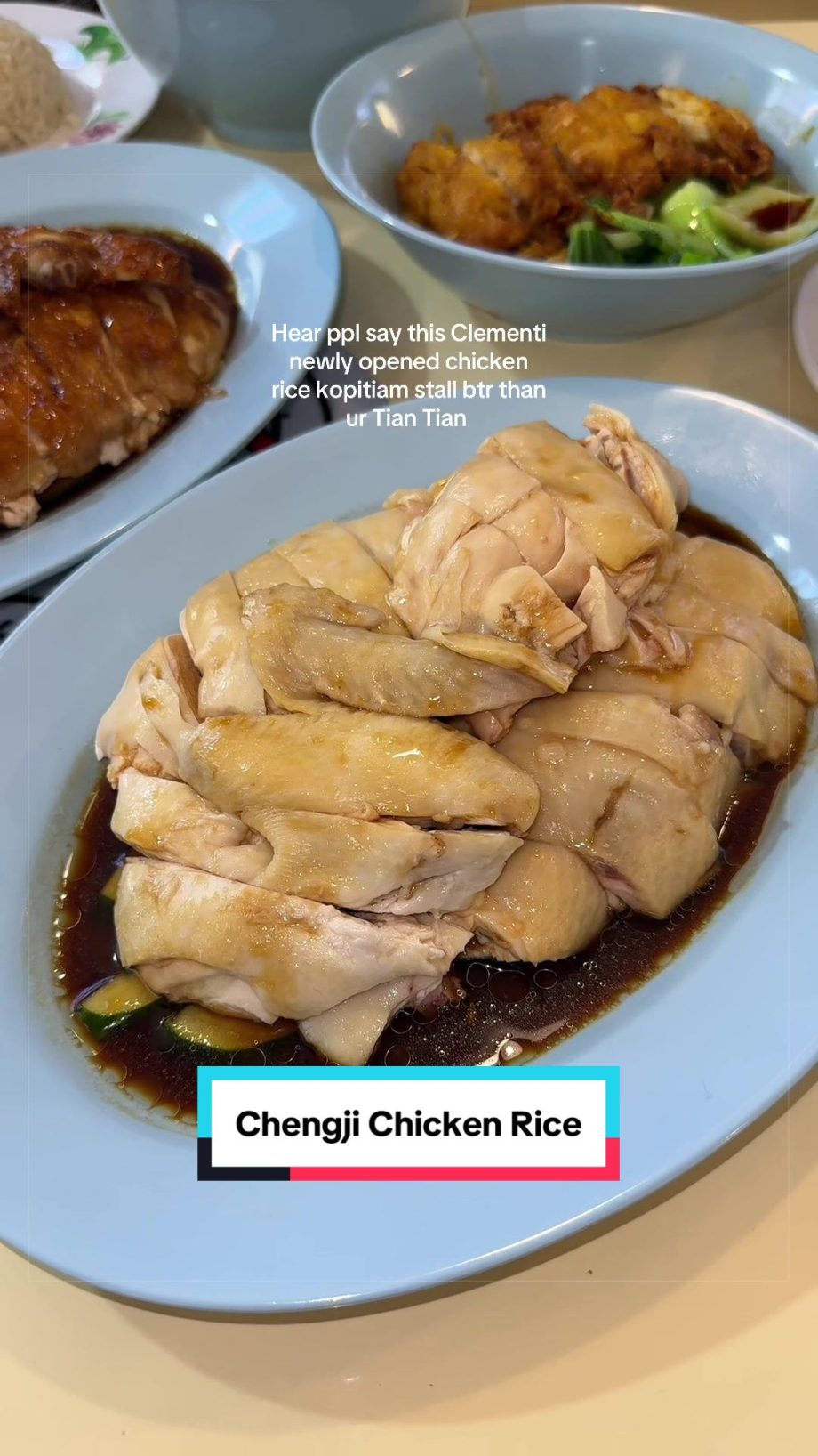@callmepuipuii Chengji chicken rice (Clementi Ave 1, Blk 420A)  #chickenrice #ko…