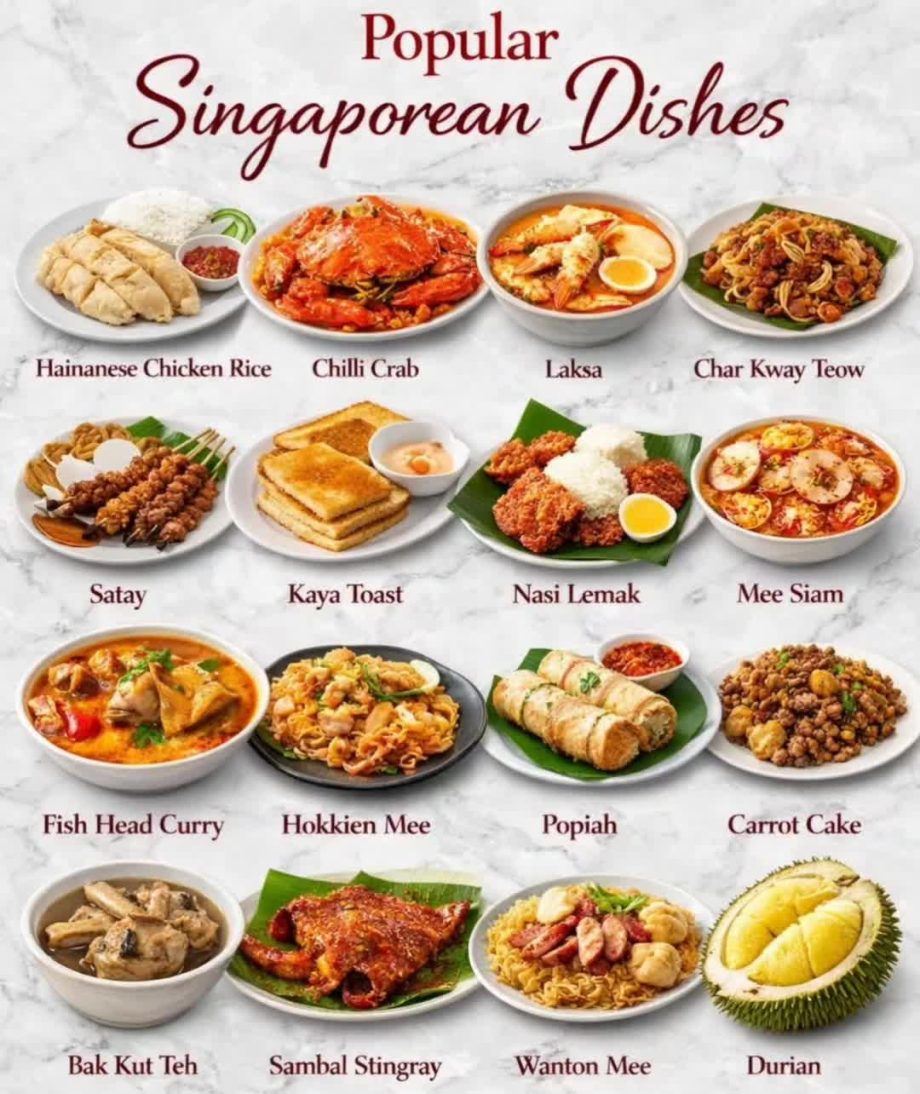 @funfoodbyelmustapha  popular sangaprain dishes #types  …