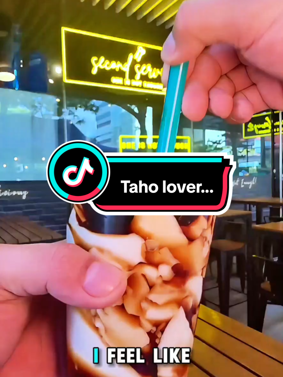 @eatzmejames Who misses taho? Try it here at Second Serving… I really enjoy it…