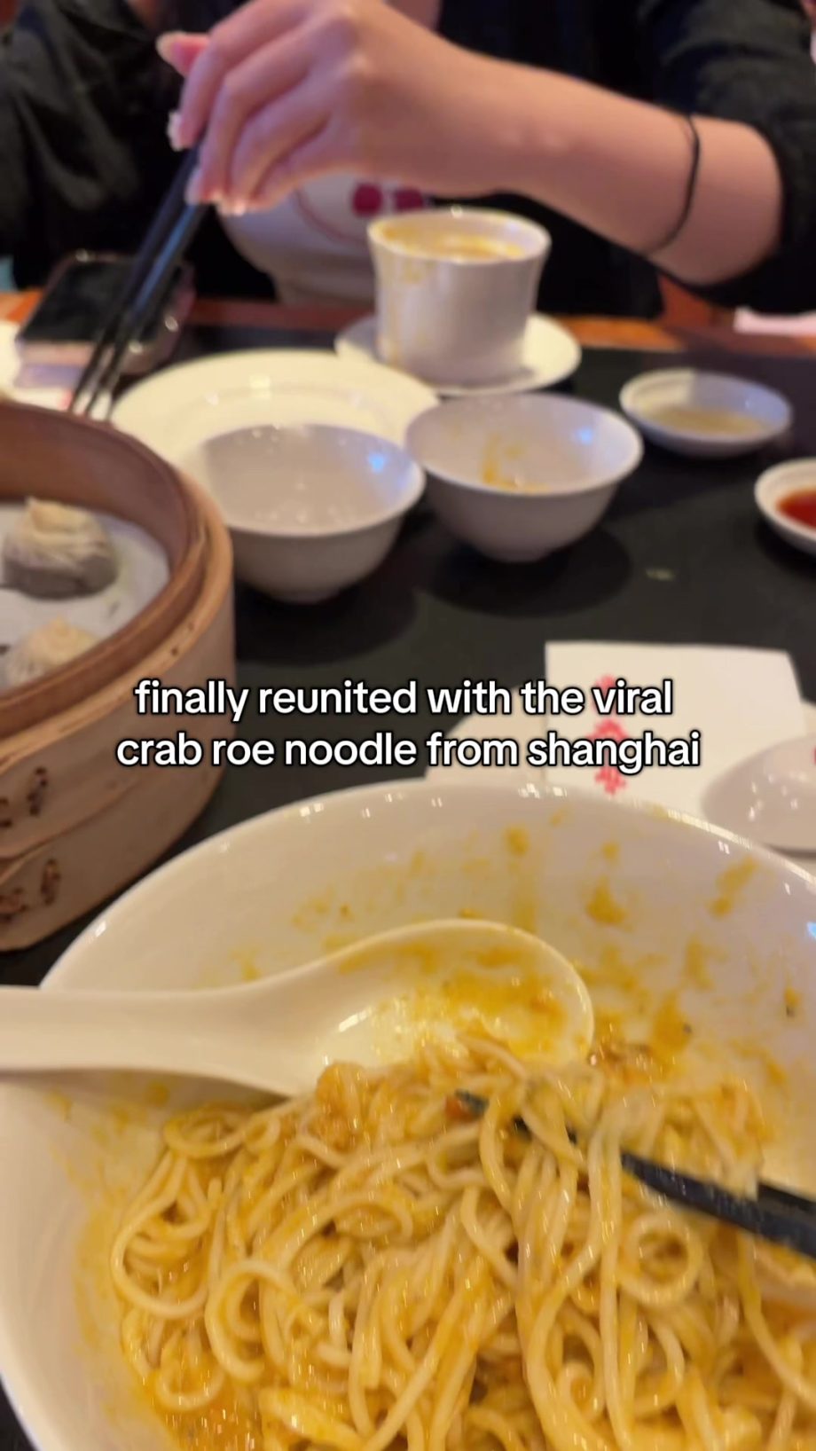 @jacksonsim77 thank u for reuniting me with my crab roe noodle  @DinTaiFungSG HI…