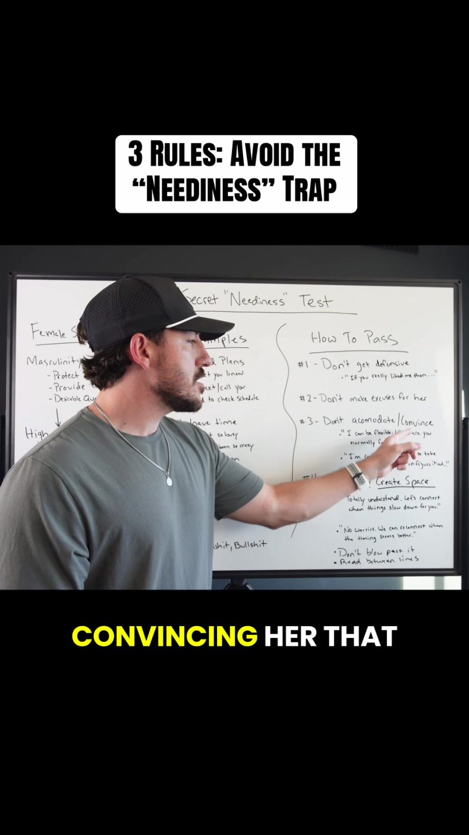 @kj_harlow Three Rules to help you pass the “neediness” test #rizz #datingtipsfo…