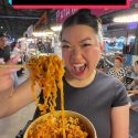 @biteswithlily Everything I ate at the Train Night Market in Bangkok!  Train Nig…