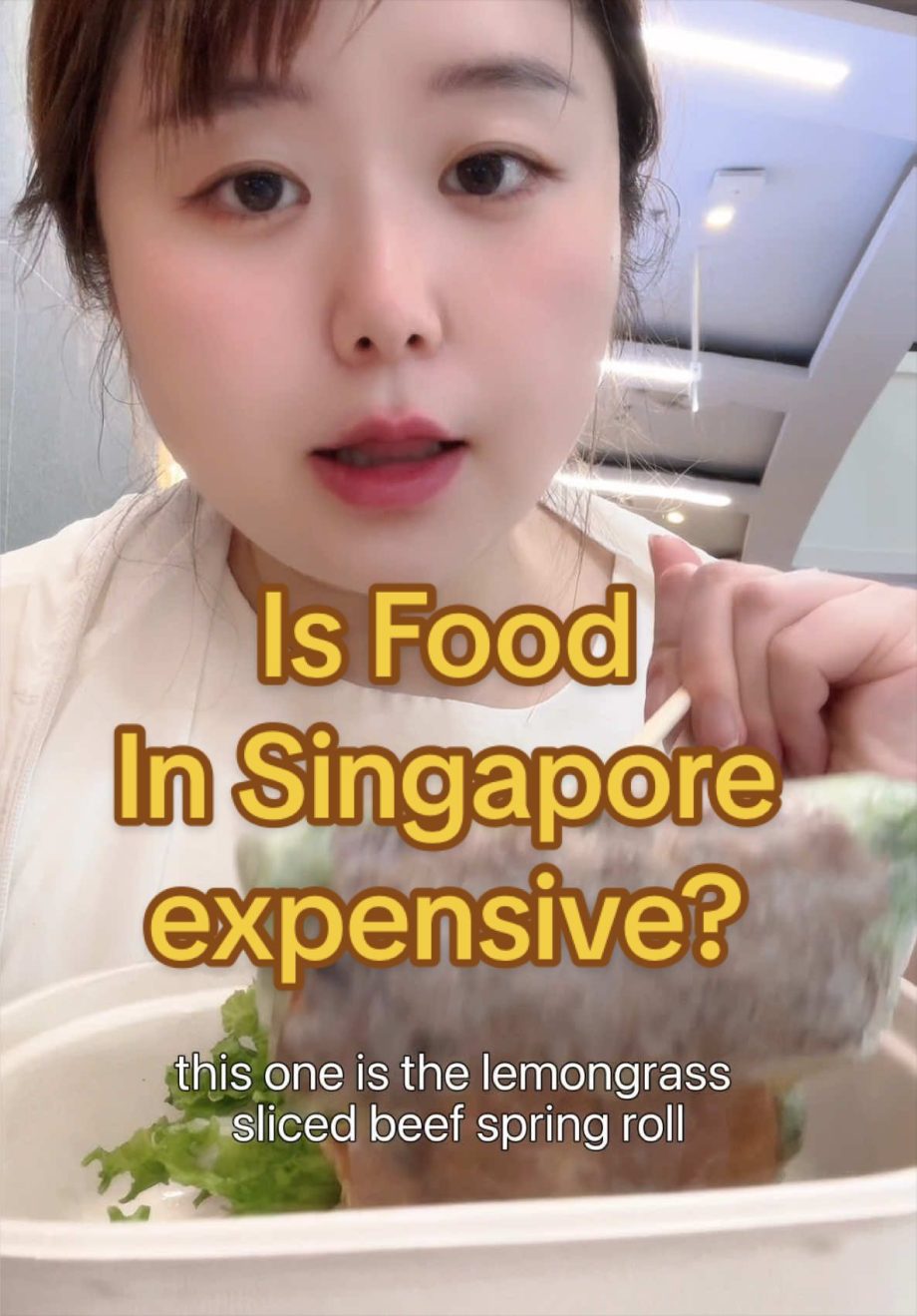 @mylilymind Is food in Singapore expensive? #travel #foodie #fyp  …