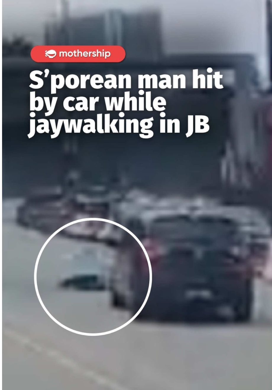 @mothershipsg A Singaporean man was injured after he was struck by a car while c…