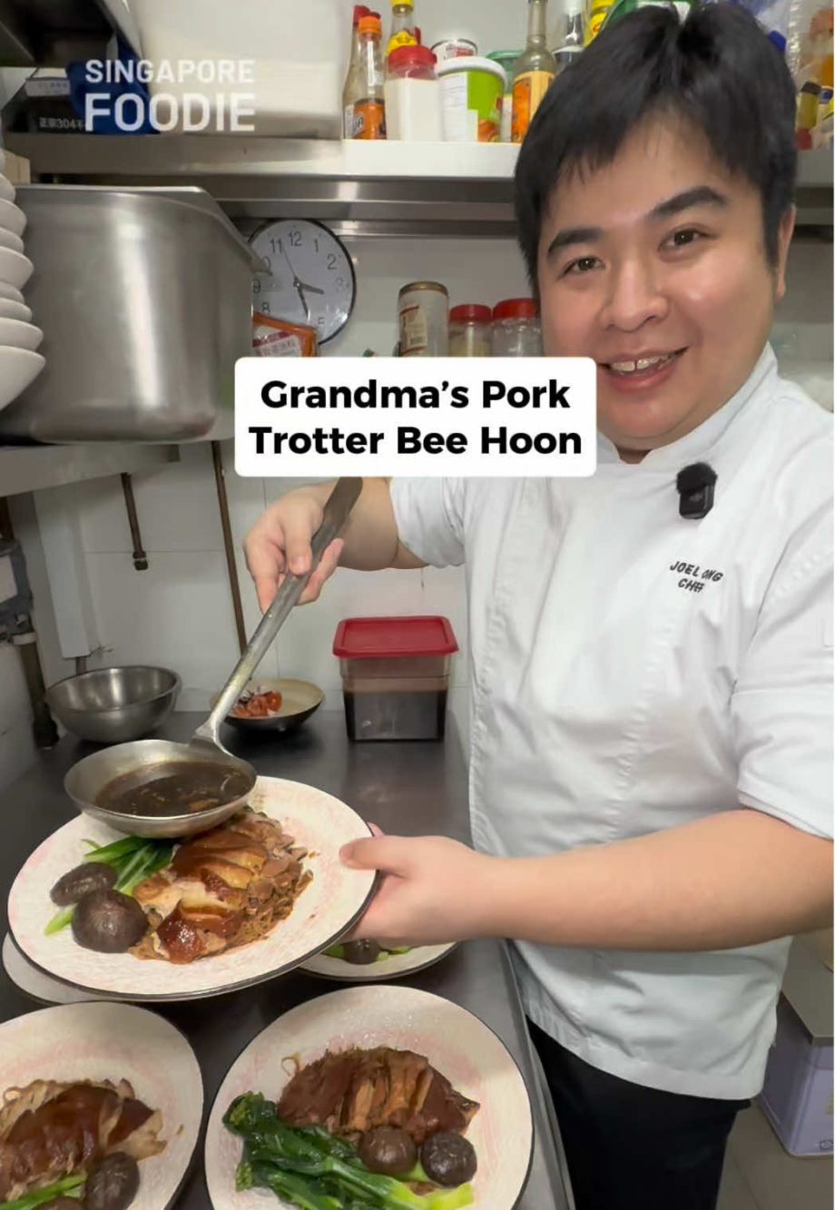 @singaporefoodie @thechefjoelsg is back with Pork Trotter Bee Hoon, a recipe fro…