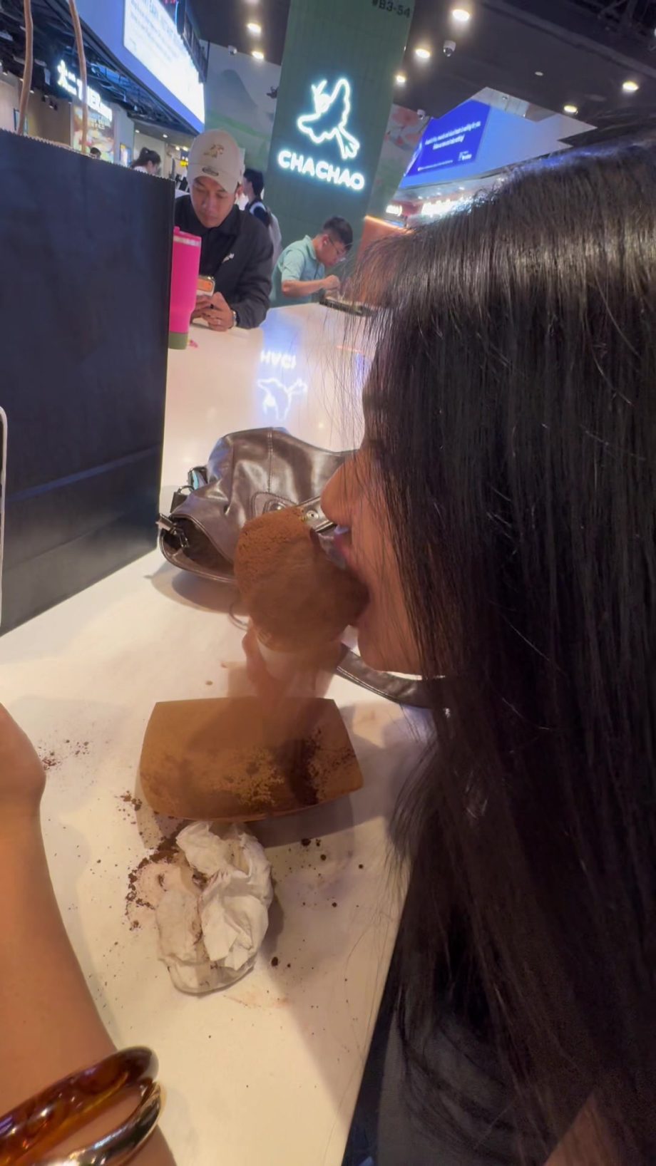 @chazelpoopoo Review of @Kooks Creamery Dubai Chewy Ice Cream LMAOOOOOOO omg #sg…