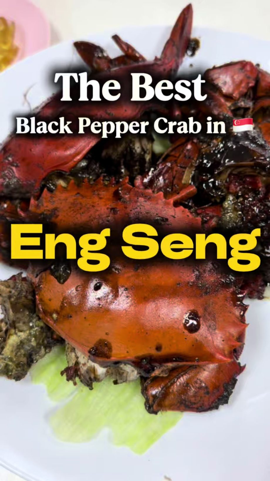 @jasdoeatt The best black pepper crab in SG is back and I had to go ASAP  Eng Se…