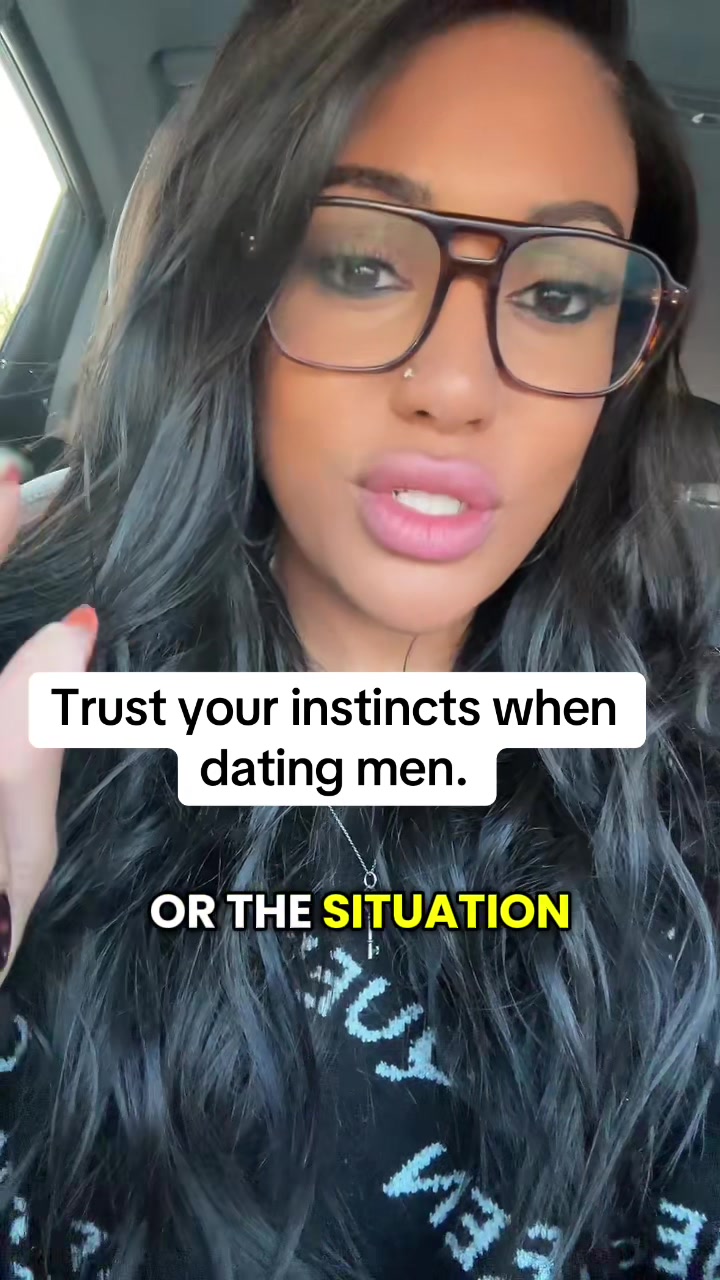 @the_badgoodgirl Don’t ignore red flags or your intuition. If it feels off, then…
