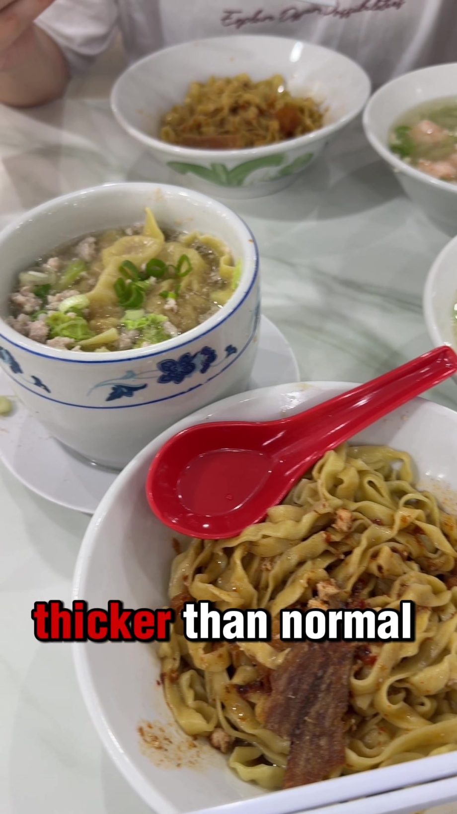 @powpowtwo Trying to get fit… but this mee pok really hard to resist. ssgfoodbba…