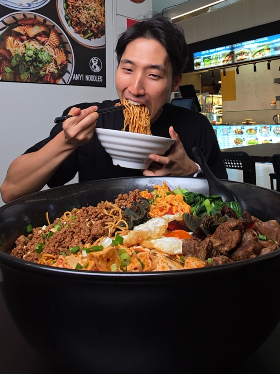 @zermattneo 8KG Sichuan Dan Dan Noodle Challenge! Beyond the size, the authentic…