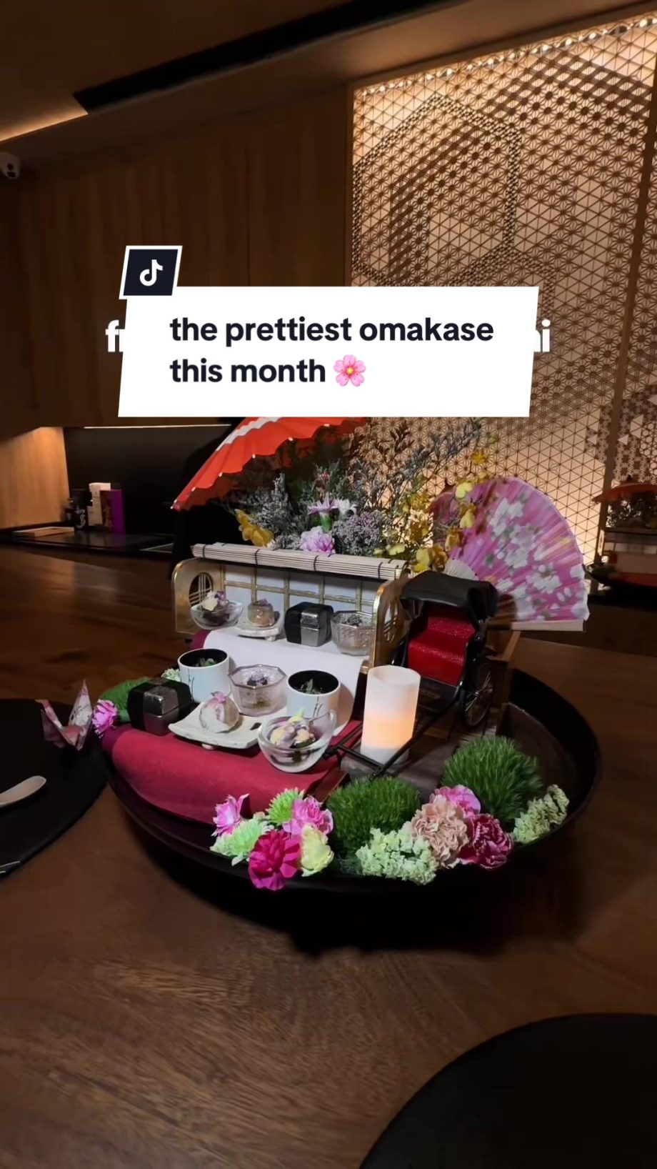 @districtsixtyfive Probably the prettiest omakase in Singapore this month  But t…