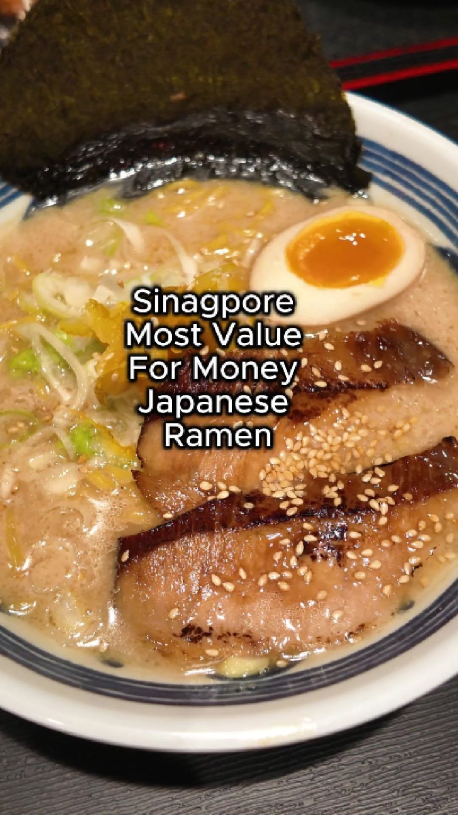 @havendivinetongue Ramen Kin Tangs#探店 #新加坡美食 #foodie #sgfoodie  …