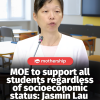 @mothershipsg Minister of State for Education Jasmin Lau addressed a question ra…