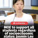 @mothershipsg Minister of State for Education Jasmin Lau addressed a question ra…