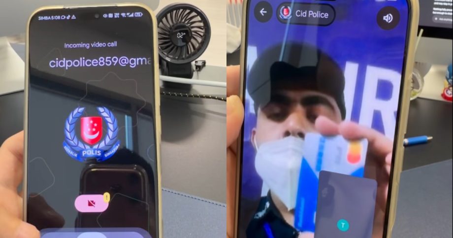 Man on video call with ‘Cid Police’ asked to show bank card, toys with scammer instead, Singapore News