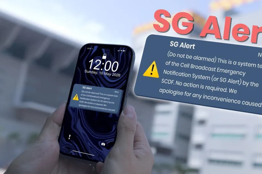 Singapore’s new SG Alert system test