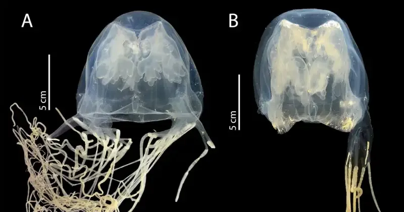 New species of venomous box jellyfish discovered in Singapore waters, dubbed after Sentosa’s historical Malay name New species of venomous box jellyfish discovered in Singapore waters, dubbed after Sentosa’s historical Malay name