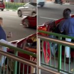 Man arrested for public drunkenness after kicking taxi’s side-view mirror in Chinatown